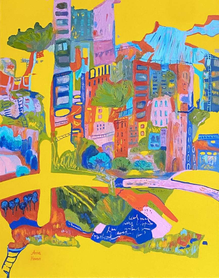 City at the Edge of the Rainbow