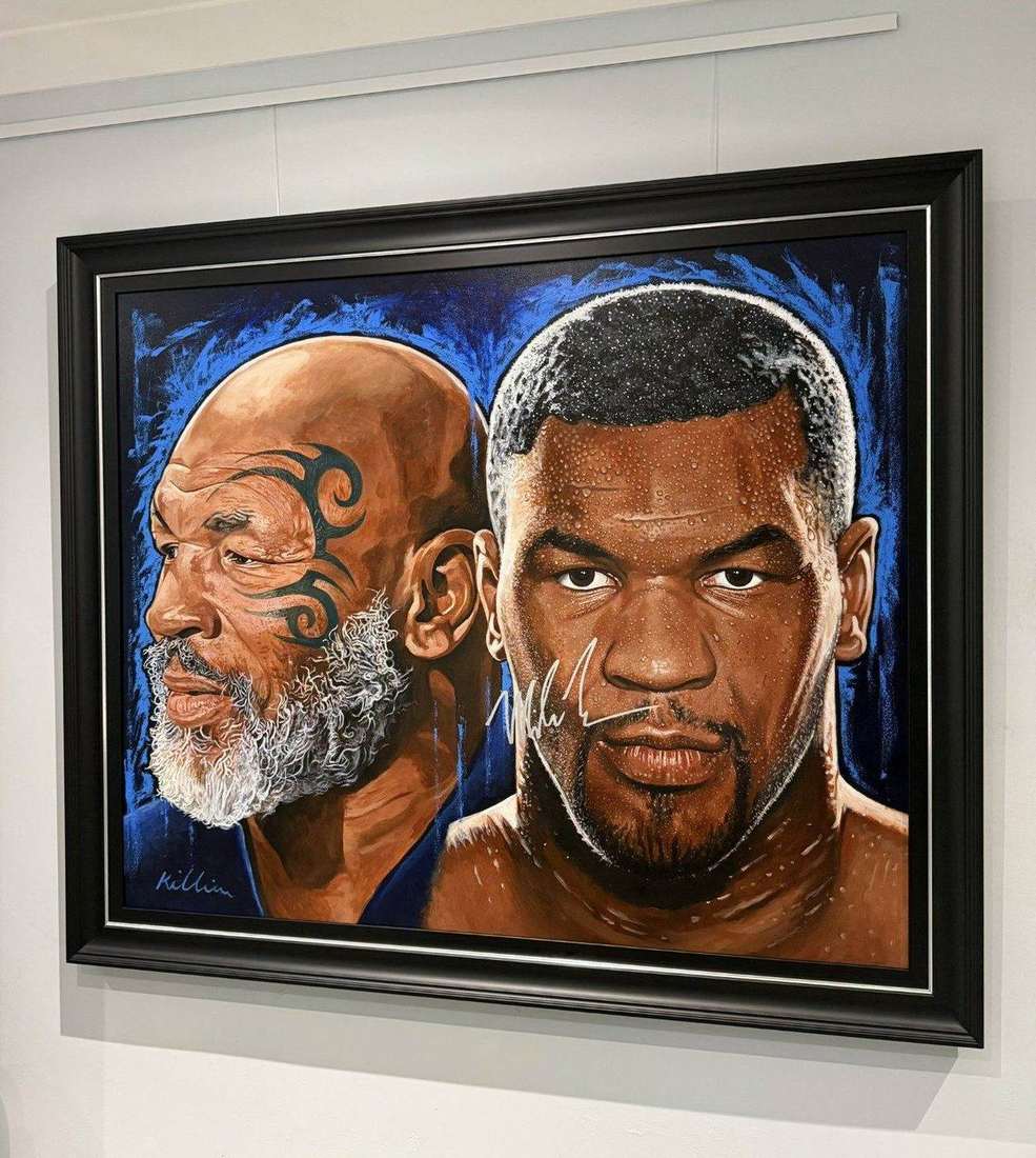 Tyson-Now&Then Signed by Mike Tyson